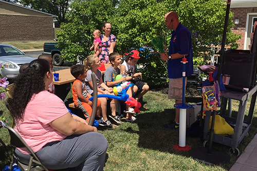 Back to School Rallies for Lawrence Village and Washington Court Residents